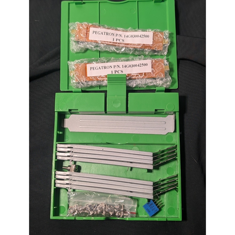 New NOS Pegatron Industrial PC Hardware Kit 14G030042500 Cables‎ Brackets USB